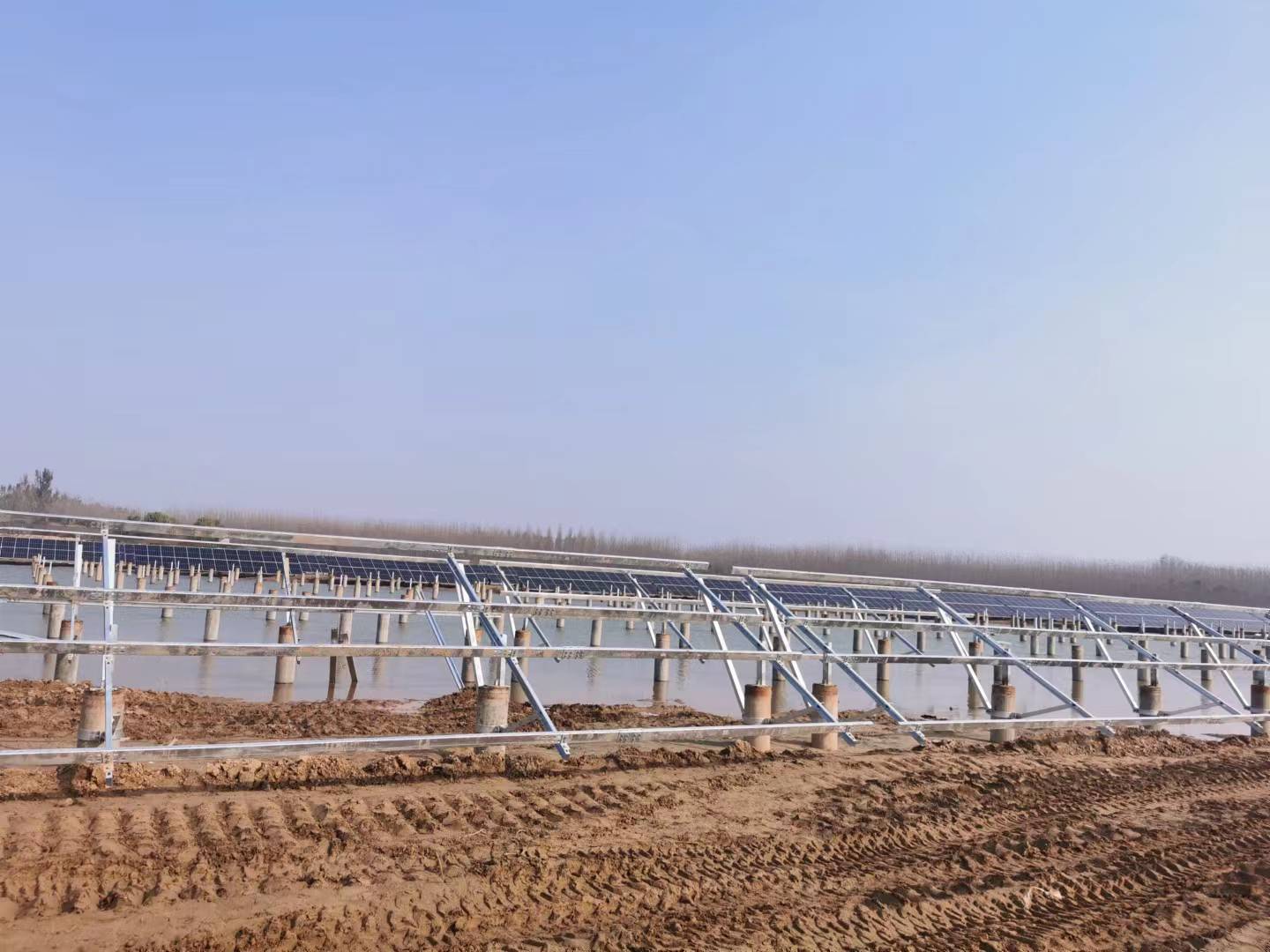 河灘光伏支架